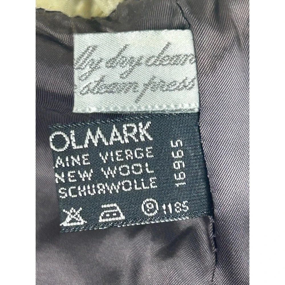 Yves Saint Laurent Blazer Mens L Grey Pinstripe Vintage French Wool Jacket
